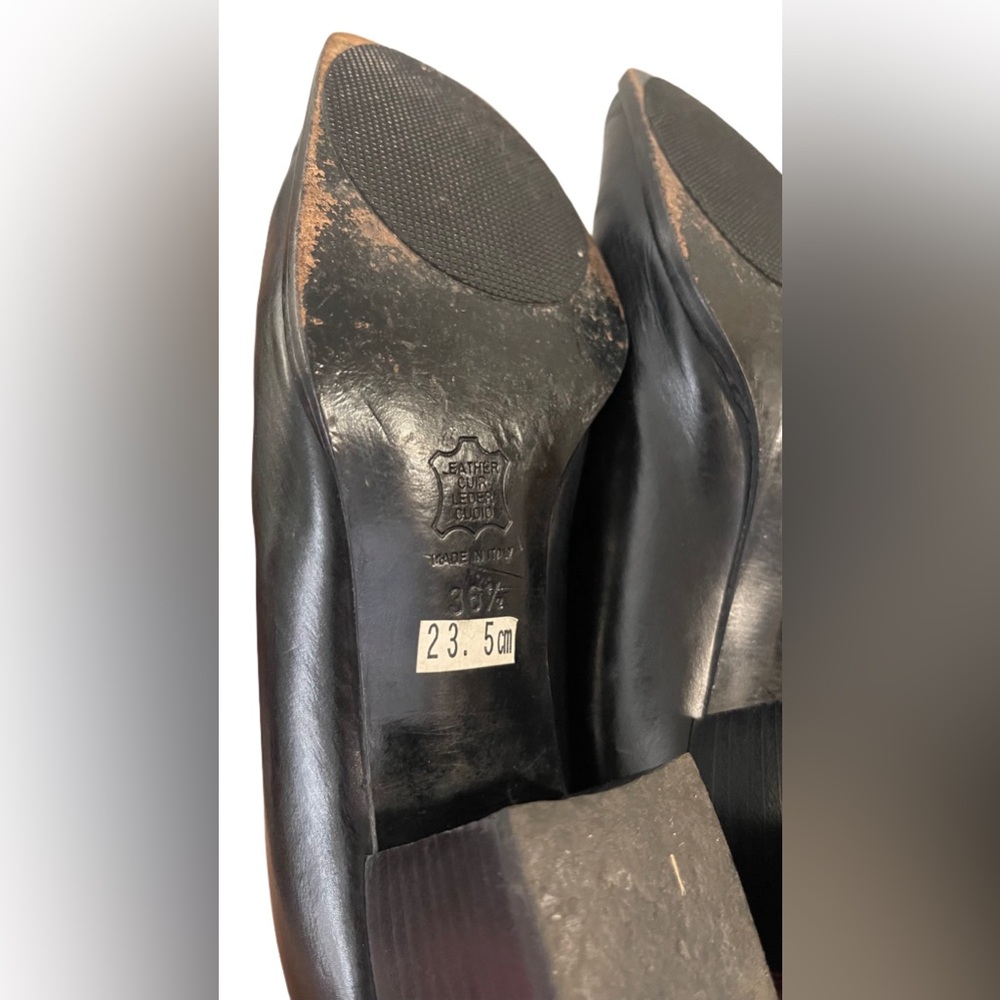 Fendi Zucca Logo Leather Loafers | Size 36.5 or 23.5 cm - Picture 14 of 16